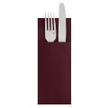 Serviette pochette TNT 55 gr 40x40cm marron (8D)